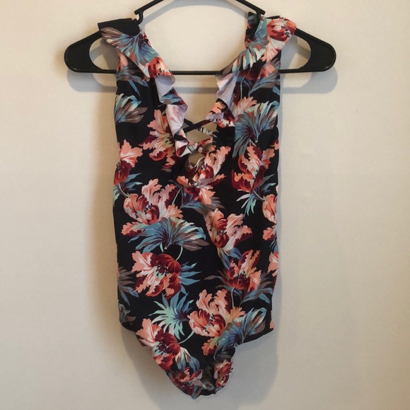 Tori Praver onepiece floral M - Picture 4 of 7